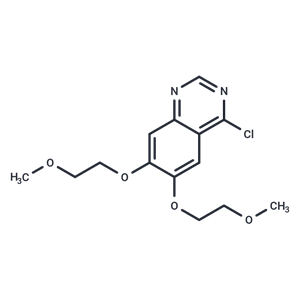 4-Chloro-6,7-bis(2-methoxyethoxy)quinazoline|T36102|TargetMol