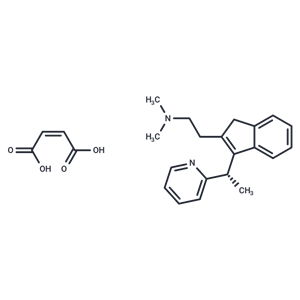 (S)-(+)-Dimethindene 馬來酸鹽|T23297|TargetMol