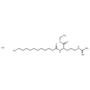 化合物 (S)-Ethyl 2-dodecanamido-5-guanidinopentanoate hydrochloride|T67230|TargetMol