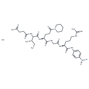 Suc-Ile-Glu(γ-pip)-Gly-Arg-pNA hydrochloride|T38795|TargetMol