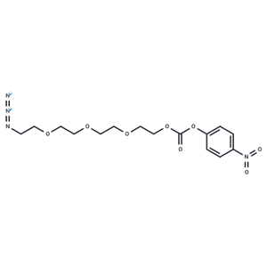 化合物 Azido-PEG4-4-nitrophenyl carbonate|T14437|TargetMol