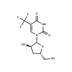 化合物 3’-Deoxy-5-trifluoromethyluridine|TNU1569|TargetMol