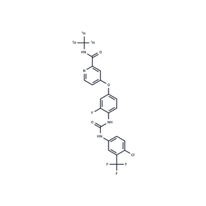 化合物 Regorafenib-d3|T12698|TargetMol