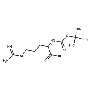 化合物 (S)-2-((tert-Butoxycarbonyl)amino)-5-guanidinopentanoic acid,(S)-2-((tert-Butoxycarbonyl)amino)-5-guanidinopentanoic acid