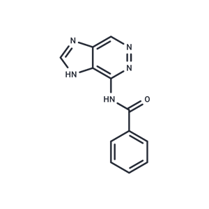 化合物 N-1H-imidazo[4,5d ? ]pyridazin-7-yl benzamideN4-Benzoyl-2-aza-3’-deazaadenine|TNU1263|TargetMol