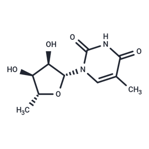 化合物 5’-Deoxy-5-methyluridine|TNU1185|TargetMol