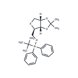 化合物 1,4-Anhydro-2,3-O-isopropylidene-5-O-t-butyldiphenylsilyl-4-thio-D-ribitol|TNU1575|TargetMol