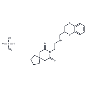 化合物 Binospirone mesylate|T71138|TargetMol