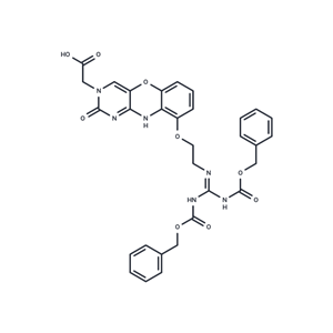 化合物 N1-Carboxymethyl-6-[2-(N,N’-bis-Cbz-guanidino) ? ethoxy]-phenoxazine|TNU1457|TargetMol