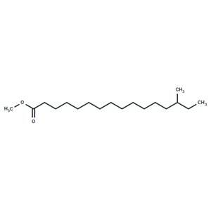 化合物 14-methyl Palmitic Acid methyl ester|T85260|TargetMol