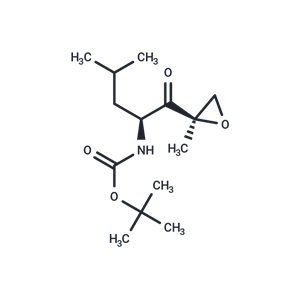 化合物 tert-Butyl ((S)-4-methyl-1-((R)-2-methyloxiran-2-yl)-1-oxopentan-2-yl)carbamate,tert-Butyl ((S)-4-methyl-1-((R)-2-methyloxiran-2-yl)-1-oxopentan-2-yl)carbamate