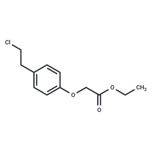 化合物 2-[4-(2-Chloroethyl)phenoxy]acetic ? acid ethyl ester|TNU1217|TargetMol