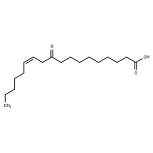 化合物 10-oxo-12(Z)-Octadecenoic Acid,10-oxo-12(Z)-Octadecenoic Acid