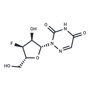 化合物 3’-Deoxy-3’-fluoro-6-azauridine|TNU0303|TargetMol