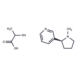 化合物 Nicotine lactate|T70625|TargetMol