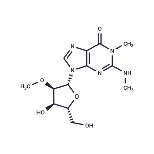 化合物 N1,N2-Dimethyl-2’-O-methyl guanosine|TNU0498|TargetMol