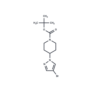 化合物 tert-Butyl 4-(4-bromo-1H-pyrazol-1-yl)piperidine-1-carboxylate,tert-Butyl 4-(4-bromo-1H-pyrazol-1-yl)piperidine-1-carboxylate