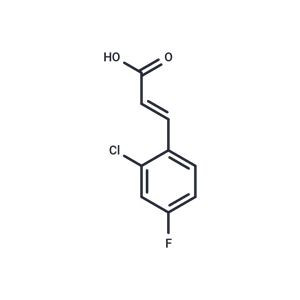 化合物 (E)-3-(2-Chloro-4-fluorophenyl)acrylic acid,(E)-3-(2-Chloro-4-fluorophenyl)acrylic acid