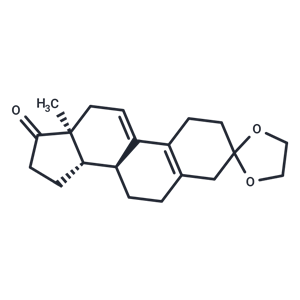 化合物 (8S,13S,14S)-13-Methyl-1,2,6,7,8,12,13,14,15,16-decahydrospiro[cyclopenta[a]phenanthrene-3,2