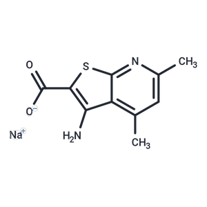 化合物 sodium 3-amino-4,6-dimethylthieno[2,3-b]pyridine-2-carboxylate|T50009L|TargetMol