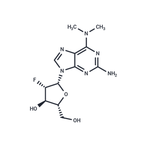 化合物 2-Amino-N6,N6-dimethyl-2’-deoxy-2’-fluoro-beta-D-arabinoadenosine,2-Amino-N6,N6-dimethyl-2’-deoxy-2’-fluoro-beta-D-arabinoadenosine