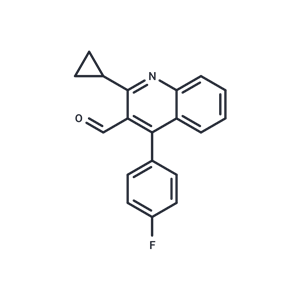 化合物 2-Cyclopropyl-4-(4-fluorophenyl)quinoline-3-carbaldehyde|T66678|TargetMol