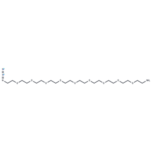 化合物 Azido-PEG9-amine|T14482|TargetMol