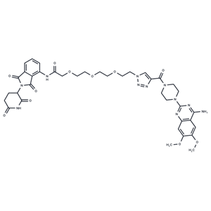 化合物 α1A-AR Degrader 9c|T74557|TargetMol