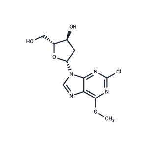 化合物 2-Chloro-6-methoxy ? purine-9-beta-D-(2’-deoxy)riboside|TNU1581|TargetMol