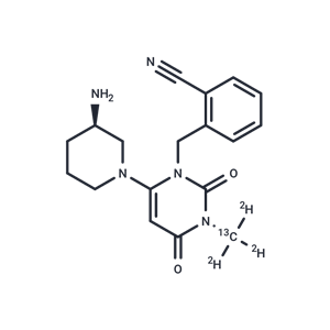 化合物 Alogliptin (13CD3)|T10288|TargetMol