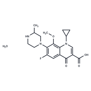 化合物 Gatifloxacin sesquihydrate|T1293L|TargetMol