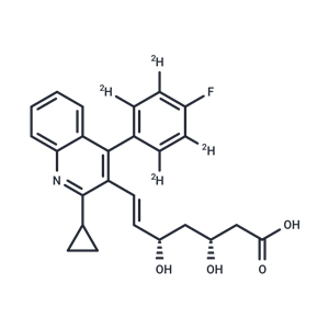 化合物 Pitavastatin D4|T12488|TargetMol