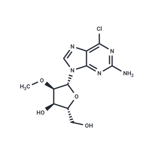 化合物 2-Amino-6-chloropurine-9-(2’-O-methyl)riboside|TNU0048|TargetMol