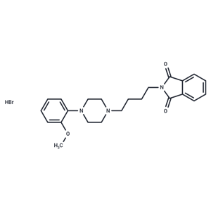 鹽酸1-[2-甲氧苯基]-4-[4-(2-酞酰亞胺基)-丁基]哌嗪|T12172|TargetMol