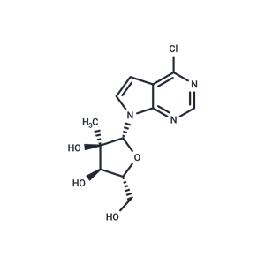 化合物 4-Chloro-7-(2-b-C-methyl-β-D-ribofuranosyl)-7H-pyrrolo[2,3-d] ? pyrimidine|TNU0102|TargetMol