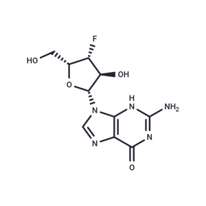 化合物 3’-Deoxy-3’-fluoro-xyloguanosine|TNU0245|TargetMol