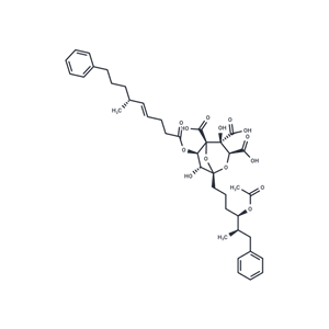 化合物 Zaragozic acid C,Zaragozic acid C