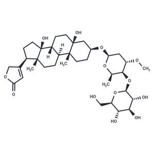 異杠柳毒苷,Periplogenin 3-[O-β-glucopyranosyl-(1→4)-β-sarmentopyranoside]