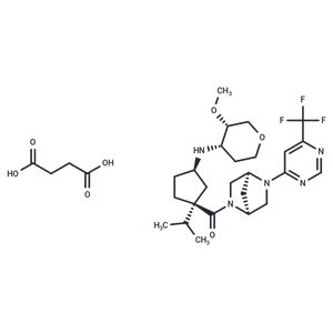 化合物 PF-04634817 succinate,PF-04634817 succinate