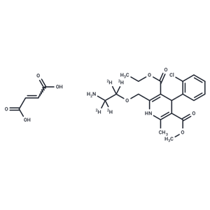 化合物 Amlodipine-d4 Maleate (Racemic)|TMIH-0087|TargetMol