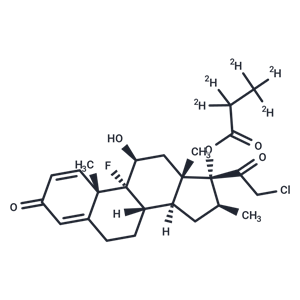 化合物 Clobetasol Propionate-d5|T71893|TargetMol