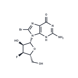 化合物 8-Bromo-3’-deoxy-3’-fluoroguanosine|TNU0448|TargetMol