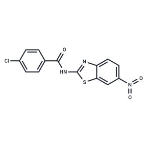 化合物 4-Chloro-N-(6-nitrobenzo[d]thiazol-2-yl)benzamide|TNU0866|TargetMol