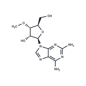 化合物 2-Amino-3’-O-methyladenosine|TNU0588|TargetMol