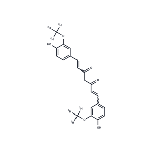 化合物 Curcumin-d6|T10901|TargetMol