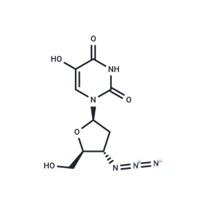 化合物 3’-Azido-2’,3’-dideoxy-5-hydroxyuridine|TNU1302|TargetMol