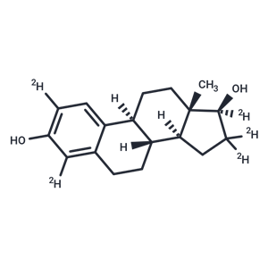 17β-雌二醇-2,4,16,16,17-d5|TMID-0108|TargetMol