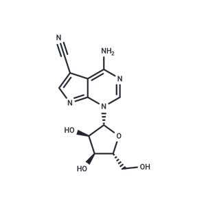 化合物 4-Amino-5-cyano-1-(β-D-ribofuranosyl)-7H-pyrrolo[2,3-d] ? pyrimidine|TNU0271|TargetMol