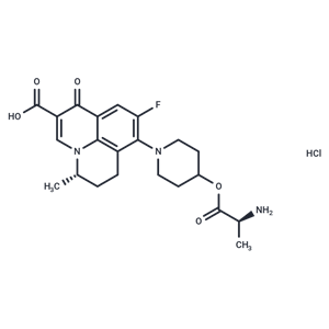 化合物 Alalevonadifloxacin HCl|T23700|TargetMol