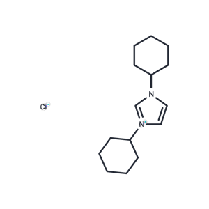 化合物 1,3-Dicyclohexiylimidazolium chloride,1,3-Dicyclohexiylimidazolium chloride